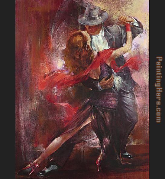 Tango Argentino II painting - Pedro Alvarez Tango Argentino II art painting